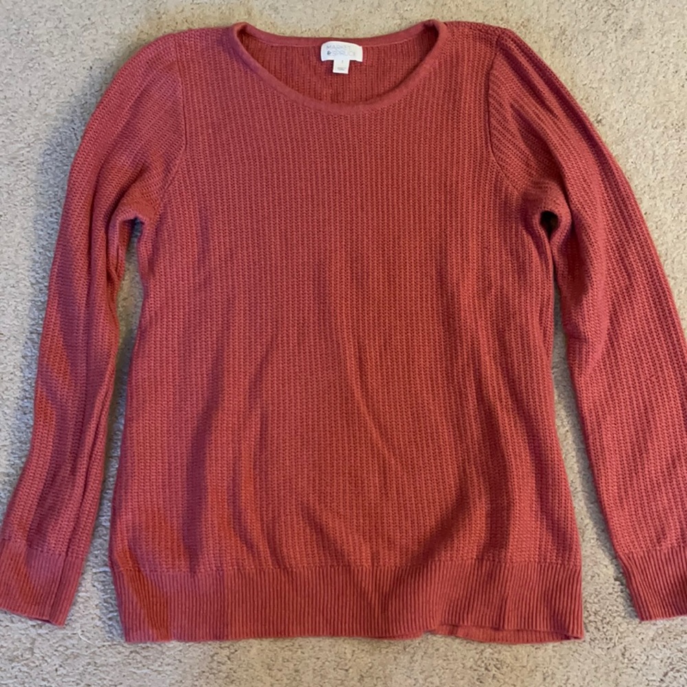 Market & Spruce Pink Sweater Size S